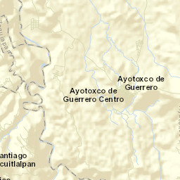 Ayotoxco de Guerrero Street Map