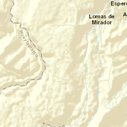 San José Acateno Street Map
