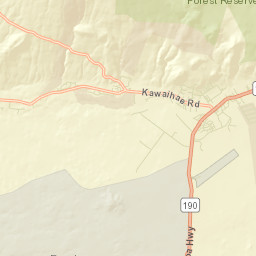 Waimea Street Map