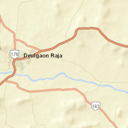 Deulgaon Raja Street Map