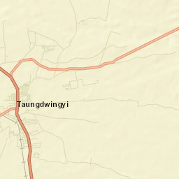 Taungdwingyi Street Map