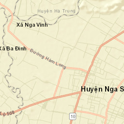 Huyện Nga Sơn Street Map