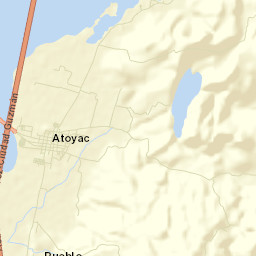 Atoyac Street Map