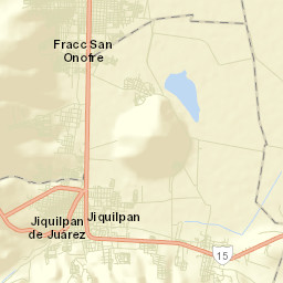 Jiquílpan de Juárez Street Map