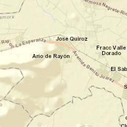 Ario de Rayón Street Map