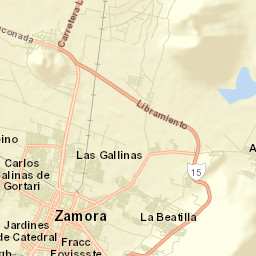 Romero de Guzmán Street Map