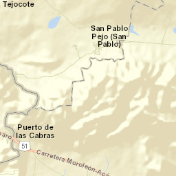 San Pablo Pejo Street Map