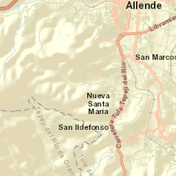 San Ildefonso Street Map