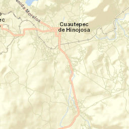 Santa María Nativitas Street Map