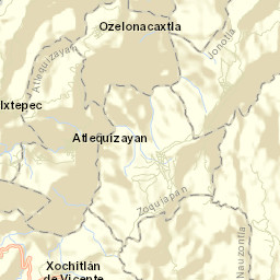 Atlequizayan Street Map