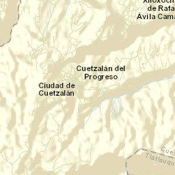 Cuauhtamazaco Street Map