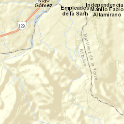 Villa Independencia Street Map