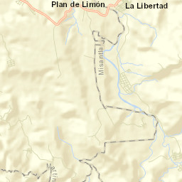 La Libertad Street Map