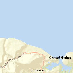 Luperón Street Map