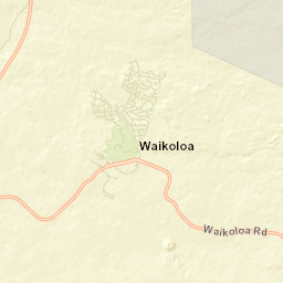 Waikoloa Street Map