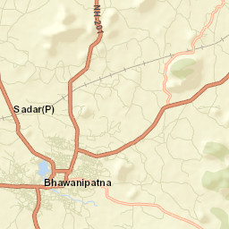 Bhawanipatna Street Map
