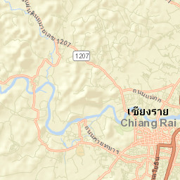 Chiang Rai Street Map