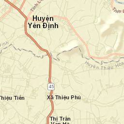 Huyện Thiệu Hóa Street Map