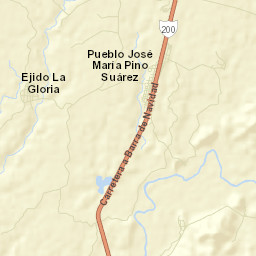 José María Pino Suárez Street Map