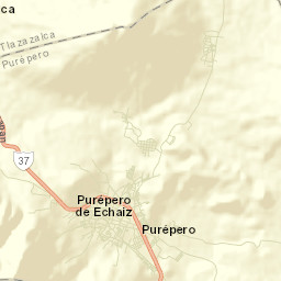 Purépero de Echáiz Street Map