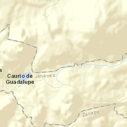 Caurio de Guadalupe Street Map