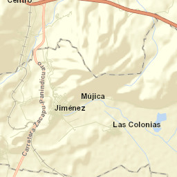 Villa Jiménez Street Map