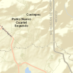 Tepetongo Street Map