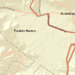 San Mateo el Viejo Street Map