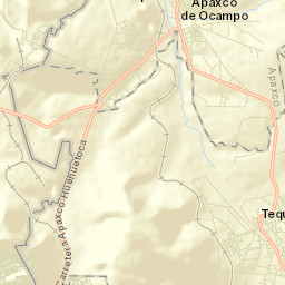 Tequixquiac Street Map