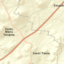 Santo Tomas Street Map