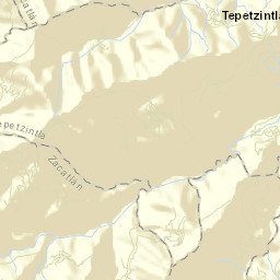 Tepetzintla Street Map