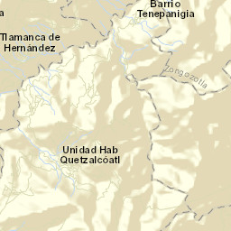 Cuautempan Street Map