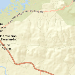 Monte Cristi Street Map