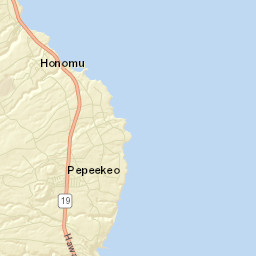Pepeekeo Street Map