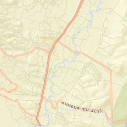 Amphoe Fang Street Map