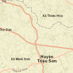 Huyện Triệu Sơn Street Map