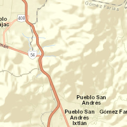 Ejido Uno de Febrero Street Map