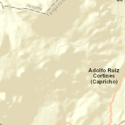 Colonia las Malvinas (Colonia Antorcha) Street Map