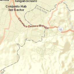 Los Nogales Street Map