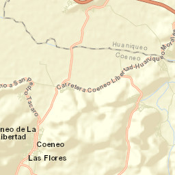 Coeneo de la Libertad Street Map