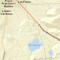 Santa Elena Street Map