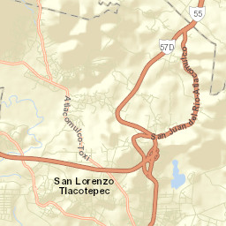 San Lorenzo Tlacotepec Street Map