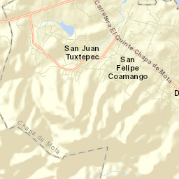 San Juan Tuxtepec Street Map