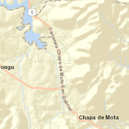 Santa María Street Map