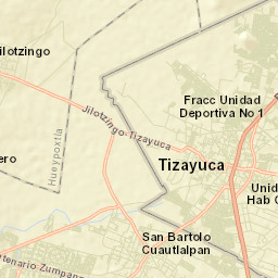 San Bartolo Cuautlalpan Street Map