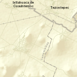 Ixtlahuaca de Cuauhtémoc Street Map