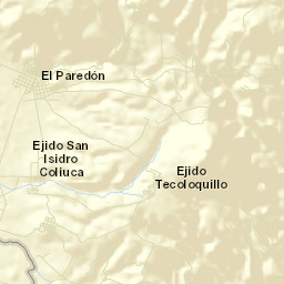 El Paredón Street Map
