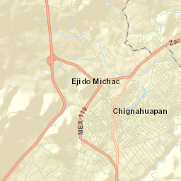 Chignahuapan Street Map