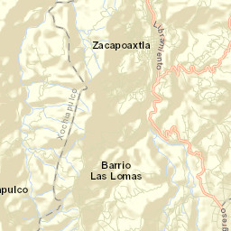 Zacapoaxtla Street Map