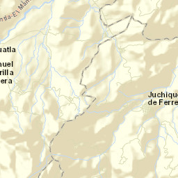 Juchique de Ferrer Street Map